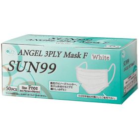サンフラワー エンゼル 3PLYマスクF フリー SUN99 1箱（50枚）