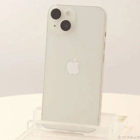 〔中古品〕 iPhone14 128GB スターライト MPUQ3J／A SIMフリー【269】