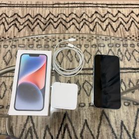 Apple iPhone 14 ブルー 本体 充電器付き