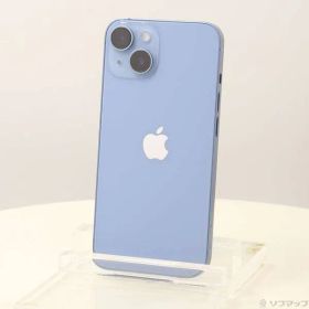 〔中古品〕 iPhone14 128GB ブルー MPVJ3J／A SIMフリー【276】