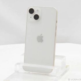 〔中古品〕 iPhone14 128GB スターライト MPUQ3J／A SIMフリー【297】