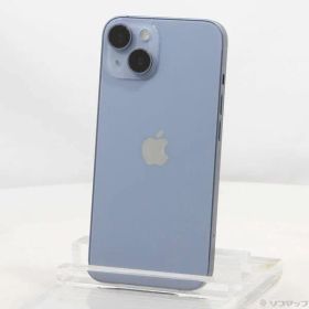 〔中古品〕 iPhone14 128GB ブルー MPVJ3J／A SIMフリー【349】