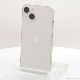 〔中古品〕 iPhone14 128GB スターライト MPUQ3J／A SIMフリー【377】