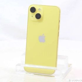 〔中古品〕 iPhone14 128GB イエロー MR3Q3J／A SIMフリー【269】