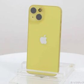 〔中古品〕 iPhone14 128GB イエロー MR3Q3J／A SIMフリー【258】