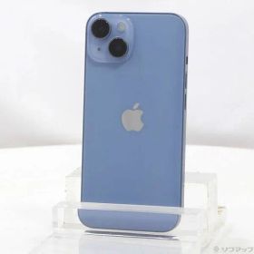 〔中古品〕 iPhone14 128GB ブルー MPVJ3J／A SIMフリー【377】