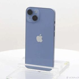 〔中古品〕 iPhone14 128GB ブルー MPVJ3J／A SIMフリー【262】