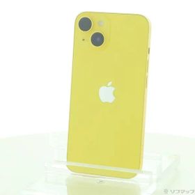 〔中古品〕 iPhone14 128GB イエロー MR3Q3J／A SIMフリー【371】