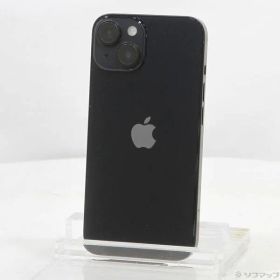 〔中古品〕 iPhone14 128GB ミッドナイト MPUD3J／A SIMフリー【344】