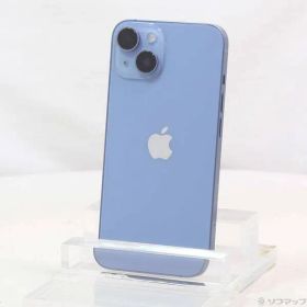 〔中古品〕 iPhone14 128GB ブルー MPVJ3J／A SIMフリー【276】