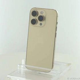 〔中古品〕 iPhone14 Pro 256GB ゴールド MQ173J／A SIMフリー【258】