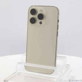 〔中古品〕 iPhone14 Pro 256GB ゴールド MQ173J／A SIMフリー【198】