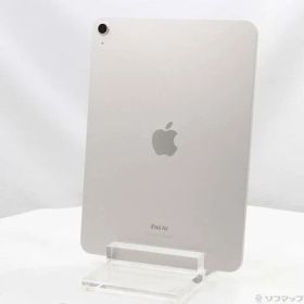 〔中古品〕 iPad Air 11インチ 第6世代 256GB スターライト MUWJ3J／A Wi-Fi【349】