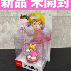 新品 未開封 amiibo ネコ ピーチ(スーパーマリオシリーズ) アミーボ