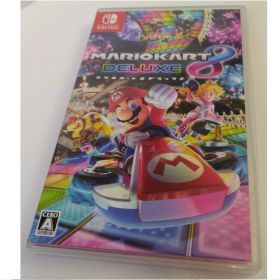 【中古】本物完動美品ニンテンドースイッチの人気のゲームソフトマリオカート8デラックス 2週間保証付き 〇J20-24-2 2G1
