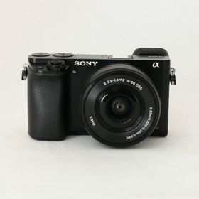 ソニー(SONY)の【中古】(ソニー) SONY α6000Y B ダブルズームレンズキツト(コンパクトデジタルカメラ)