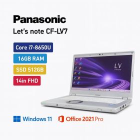 軽量高性能 CF-LV7 i7-8650U 16GB SSD512G オフィス