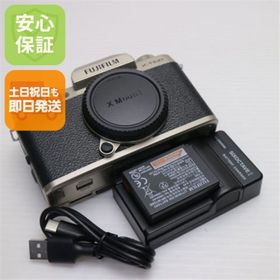 フジフイルム(富士フイルム)の新品同様 FUJIFILM X-T100 ゴールド M000(ミラーレス一眼)