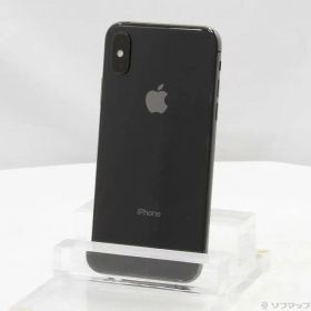 〔中古品〕 iPhoneXS 256GB スペースグレイ MTE02J／A SIMフリー【247】