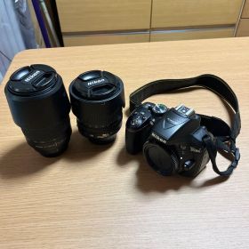 Nikon D5300 デジタル一眼 純正レンズ2本 SD &サブバッテリー付