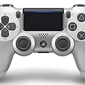 【中古】（非常に良い）ワイヤレスコントローラー (DUALSHOCK 4) シルバー (CUH-ZCT2J15) 【メーカー生産終了】
