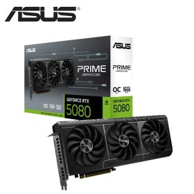 ASUS｜エイスース ASUS PRIME GeForce RTX 5080 16GB GDDR7 OC Edition / NVIDIA GeForce RTX 5080 チップセット搭載 PCI Express 5.0 グラフィックスボード PRIME-RTX5080-O16G