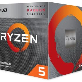 【新品・5営業日で発送】AMD Ryzen 5 3400G With Wraith Stealth cooler (4C8T.3.7Hz.65W) BOX (YD3400C5FHSBX)
