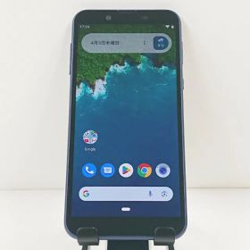 Android One S5 S5-SH Y!mobile ダークブルー 送料無料 本体 c11123 【中古】