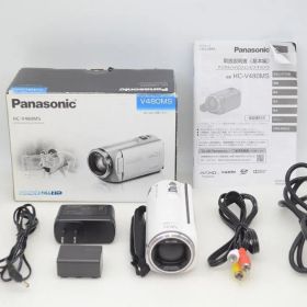 美品 Panasonic パナソニック HC-V480MS デジタルビデオカメラ ホワイト 元箱付 251203k