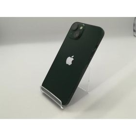 【中古】Apple au 【SIMフリー】 iPhone 13 128GB グリーン MNGG3J/A【浜松駅前】保証期間１ヶ月【ランクC】