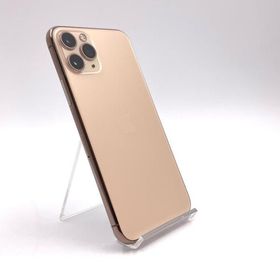 【全額返金保証】【最速発送】 iPhone 11 Pro 256GB ゴールド au 白ロム 動作確認済 75%