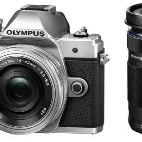 OLYMPUS ミラーレス一眼カメラ OM-D E-M10 MarkIII EZダブルズームキット シルバー