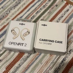 新品未開封 SHOKZ OPENFIT 2 オープンイヤーイヤホン ケースセット