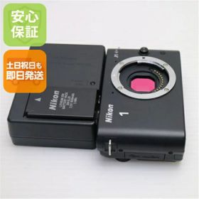 【中古】 新品同様 Nikon 1 J1 ボディ ブラック 安心保証 即日発送 ミラーレス一眼 ニコン 本体 土日祝発送OK