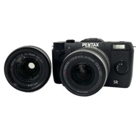 【中古】 PENTAX Q10 ミラーレス 一眼カメラ 5-15mm 15-45mm ダブルレンズセット 趣味 撮影 ペンタックス Y10697168
