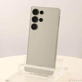 〔中古〕SAMSUNG(サムスン) Galaxy S25 Ultra 256GB チタニウムジェードグリーン SM-S938Q SIMフリー〔262-ud〕