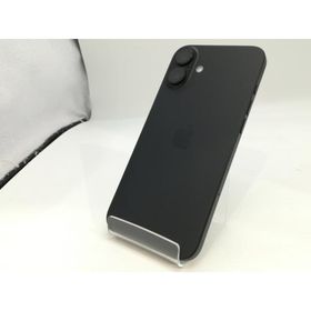 【中古】Apple 国内版 【SIMフリー】 iPhone 16 Plus 128GB ブラック MXVA3J/A【大須アメ横】保証期間１ヶ月【ランクB】
