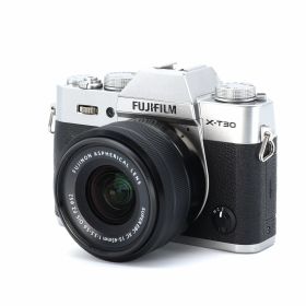 【中古】FUJIFILM(富士フイルム) X-T30 15-45mmレンズキット [シルバー] _GP00000854