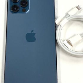 【モバイルBOX】美品 電池100%SIMフリーiPhone12 Pro 512GB Blue