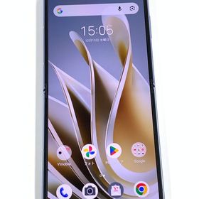 【モバイルBOX】新品同様 SIMフリーLibero Flip A304ZT ブルー