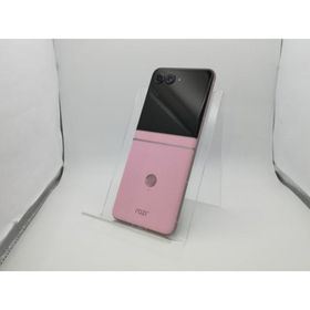 【中古】MOTOROLA 国内版 【SIMフリー】 motorola razr 60 パルフェピンク【新橋烏森通り】保証期間１ヶ月【ランクB】