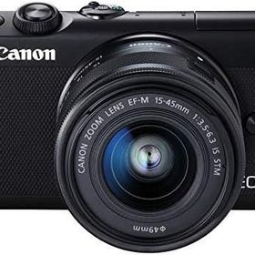 【中古】【アウトレット品】Canon ミラーレス一眼カメラ EOS M100 EF-M15-45 IS STM レンズキット(ブラック) EOSM100BK1545ISSTMLK