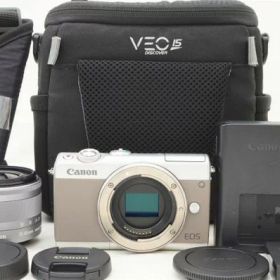 【中古】 『極美品』 Canon EOS M100 EF-M 15-45 IS STM レンズキット / Canon / キャノン / ミラーレス一眼カメラ / レンズキット
