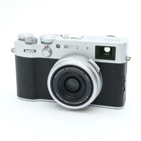 【中古】 《並品》 FUJIFILM X100V シルバー 【液晶機構フォーカスレバー部品交換/各部点検済】 [ デジタルカメラ ]