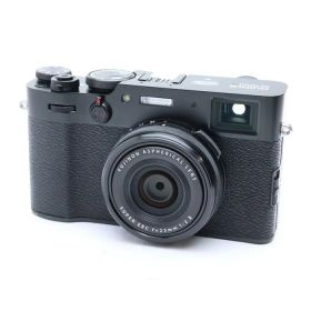 【中古】 《並品》 FUJIFILM X100V ブラック 【上カバー部/アイカップ部品交換/各部点検済】 [ デジタルカメラ ]