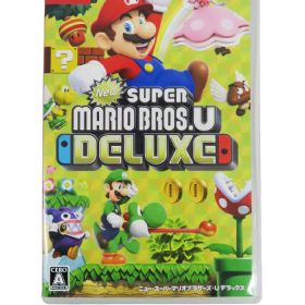 【Nintendo】任天堂『New スーパーマリオブラザーズ U デラックス』 switch ゲームソフト 1週間保証【中古】