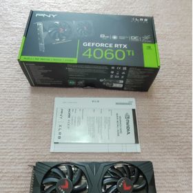 保証残 PNY RTX 4060Ti 8G OC グラフィックボード (PCパーツ)