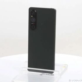 〔中古品〕 Xperia 1 V 512GB カーキグリーン XQ-DQ44 SIMフリー【258】