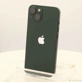 【中古】Apple(アップル) iPhone13 128GB グリーン MNGG3J／A SIMフリー 〔ネットワーク利用制限▲〕 【344-ud】