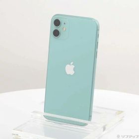 【中古】Apple(アップル) iPhone11 256GB グリーン MWMD2J／A SIMフリー 【269-ud】
